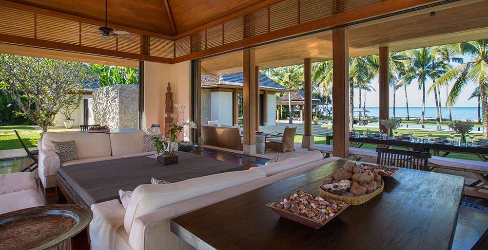 Villa Shanti - Living area view